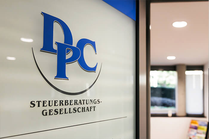 Eingangsbereich Steuerberatungsbüro in Kassel