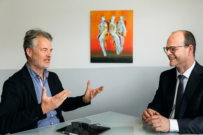 Beratungsgespräch bei DPC Wirtschaftsprüfung